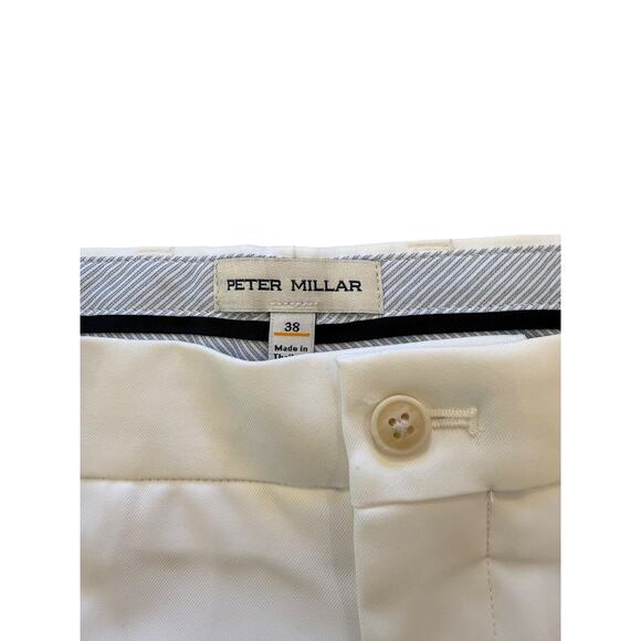Peter Millar Men's White Salem Performance Classic Shorts Size 38 - Picture 6 of 7